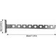 thumbnail image 5 of Soporte para colgar en la pared, juego de 2 estantes de secado de pared plegables de acero inoxidable, secador de ropa de pared plegable, colgador de pared, estante de secado de pared plegable para, 5 of 5