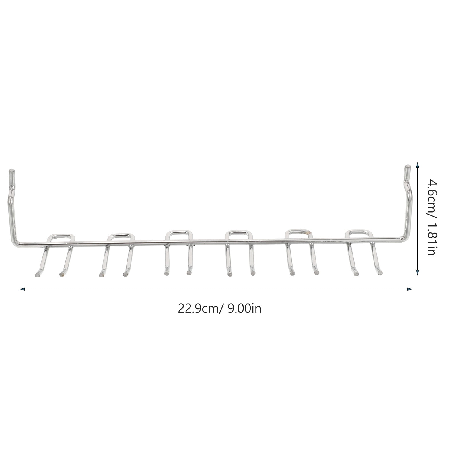 UPGRATOR 1Set Pegboard J Hooks for Tool Free Installation in Supermarkets and Home