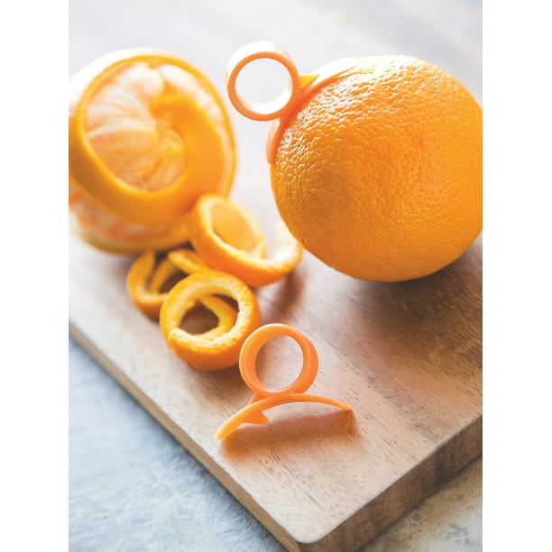 Orange/Grapefruit Plastic Peeler Set of 2
