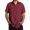 Red, variant on Mens Workout Shirts Fashion Beach Seaside Classic Short Sleeved Bowling Button Closure Mens Work Clothing,Navy,S
