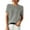 Grey, variant on RMGVDSD Sweaters For Women Casual Crew Neck Loose Fit Short Sleeve Sweater Blend Trendy Solid Color Sweater Fall Fashion Clothes /White