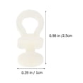 thumbnail image 3 of 1 Ensemble Rouleaux de Rideaux en Plastique Durable Multifonctionnel Roues de Rideaux Poulie, 3 of 6