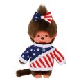 thumbnail image 1 of Monchhichi US Olympics Jersey Model 7.5” Doll, 1 of 1