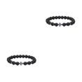 thumbnail image 2 of Guardoinrt Fashionable And Comfortable Beaded Bracelets. Easy Matching For Any Style Exquisite Appearance Stone Beads Bracelets Frosted 2Set, 2 of 6