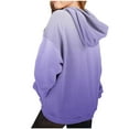 thumbnail image 5 of Taqqpue Girls Boys Hoodie Casual Gradient Long Sleeve Pullover Tops Loose Fit Sports Hooded Blouse Shirt Comfy Soft Oversized Hooded Sweatshirt with Pockets for Kids 2-14Y, 5 of 5