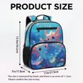 thumbnail image 7 of Jeiento Axolotl 13.5 Inch Toddler School Backpack for 2-5 Year Old, Lightweight Preschool Bag for Girls & Boys, 5 Pocket Bookbag with Adjustable Straps, Blue, 7 of 7