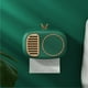 thumbnail image 1 of Dispensador de Montaje en Pared Baoblaze Caja de Pañuelos Verde Sostenedor del tejido, 1 of 8