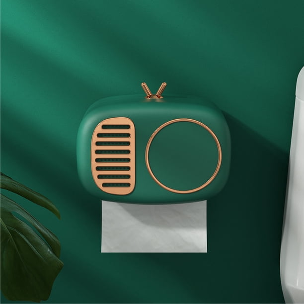Dispensador de Montaje en Pared Baoblaze Caja de Pañuelos Verde Sostenedor del tejido