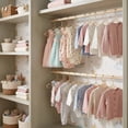 thumbnail image 7 of Concepts Baby Hangers, Gold Acrylic Glitter Infant Hangers with Gold Hook - Space-Saving Clothes Hanger, 20-Pack, 7 of 7