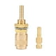 thumbnail image 2 of Daboolka M6 Gas & Conector rápido de agua para soplete de soldador MIG TIG, accesorio para soplete de soldadura dorado, 2 of 8