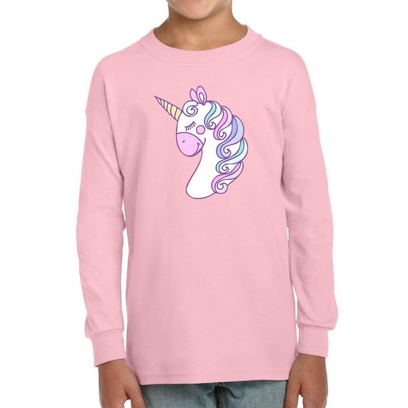 Lovely Sleepy Unicorn Face Long Sleeve Toddler -Image by Shutterstock,  5 Toddler