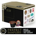 thumbnail image 2 of Perfect Samplers Dark Roast and Bold Flavors Coffee Pod Variety Pack, 50 Count for Keurig K Cup Machines, 2 of 7
