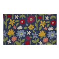 thumbnail image 1 of Evergreen Hooked Rug 24"x42" Floral, 1 of 2