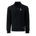 thumbnail image 2 of Men's Cutter & Buck Black Green Bay Packers Big & Tall  Roam Eco Recycled Full-Zip Jacket, 2 of 3