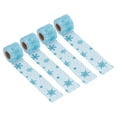 thumbnail image 4 of Oubit Blue Ribbon,4Pcs Snowflake Ribbon 25 Gift Ribbon Christmas Ribbon Unparalleled Experience, 4 of 8