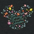 thumbnail image 2 of Women's Mickey & Friends Spring Into the Season Racerback Tank Top Black Heather Small, 2 of 4
