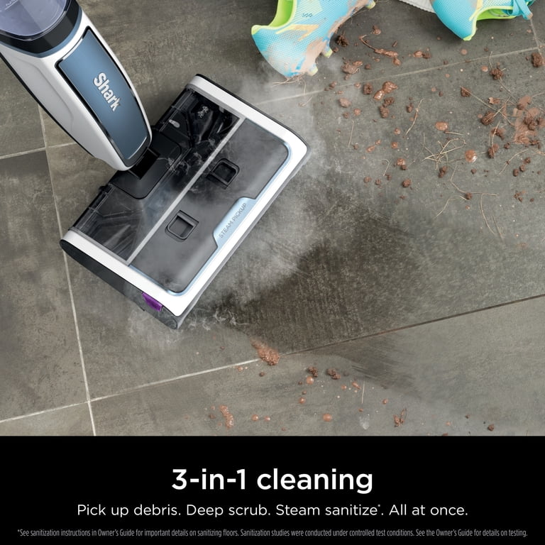 Shark Steam Pickup 3-in-1 Corded Steam Mop, No Pre-Sweep Needed