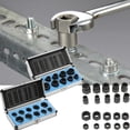 thumbnail image 3 of 10PCS Nut Screw Remover Nut Extractor Damaged Bolt Extractor Nut Extractor Set Bolt Removal Tool Set, 3 of 5