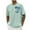 Z49-Green, variant on Kalauyu Round Neck Graphic Tees for Men Summer Short Sleeve T-Shirt Basis Tops Shirt