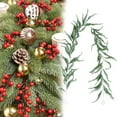 thumbnail image 1 of Artificial Mums for Outdoors Simulation Rattan Decoration Christmas Rattan Home Decoration Artificial Needle Rattan in Stock, 1 of 8