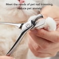 thumbnail image 3 of Cortaúñas Para Gatos, Reduce El Estrés, Cortaúñas Para Mascotas, Acero Inoxidable, Larga Duración, Fácil Control Para Perros Pequeños Y Medianos, 3 of 7