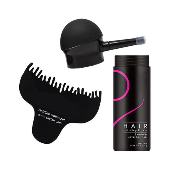 Aplicador de Fibra Zulema Hairline Shadow ROOTs Espesante a Prueba de Sudor Negro