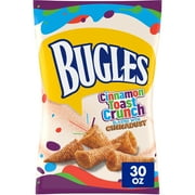 Bugles Cinnamon Toast Crunch Crispy Corn Snacks, 30 OZ
