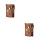 thumbnail image 1 of Cartera para hombre Sonducket monedero cerrojo vintage tarjeta corta bolsillo para dinero portomonee doble multifuncional para tarjetas Type3 NO3, 1 of 6