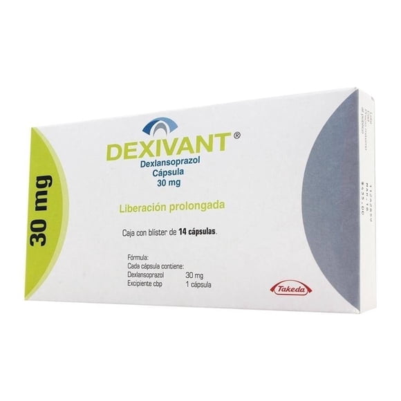 Dexivant Dexlansoprazol 30 mg liberación prolongada 14 cápsulas