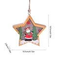 thumbnail image 2 of Decoraciones de Árbol de Navidad Decoración de Navidad Led Luminous Christmas Tree Colgante Santa Claus Snowman Deer Night Light Decoration Colgante Luces de Árbol de Navidad, 2 of 7