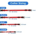 thumbnail image 3 of Pawtitas Reflective Dog Collar for Dog and Puppies Extra Small and Small Puppies - Black S Collar, 3 of 9