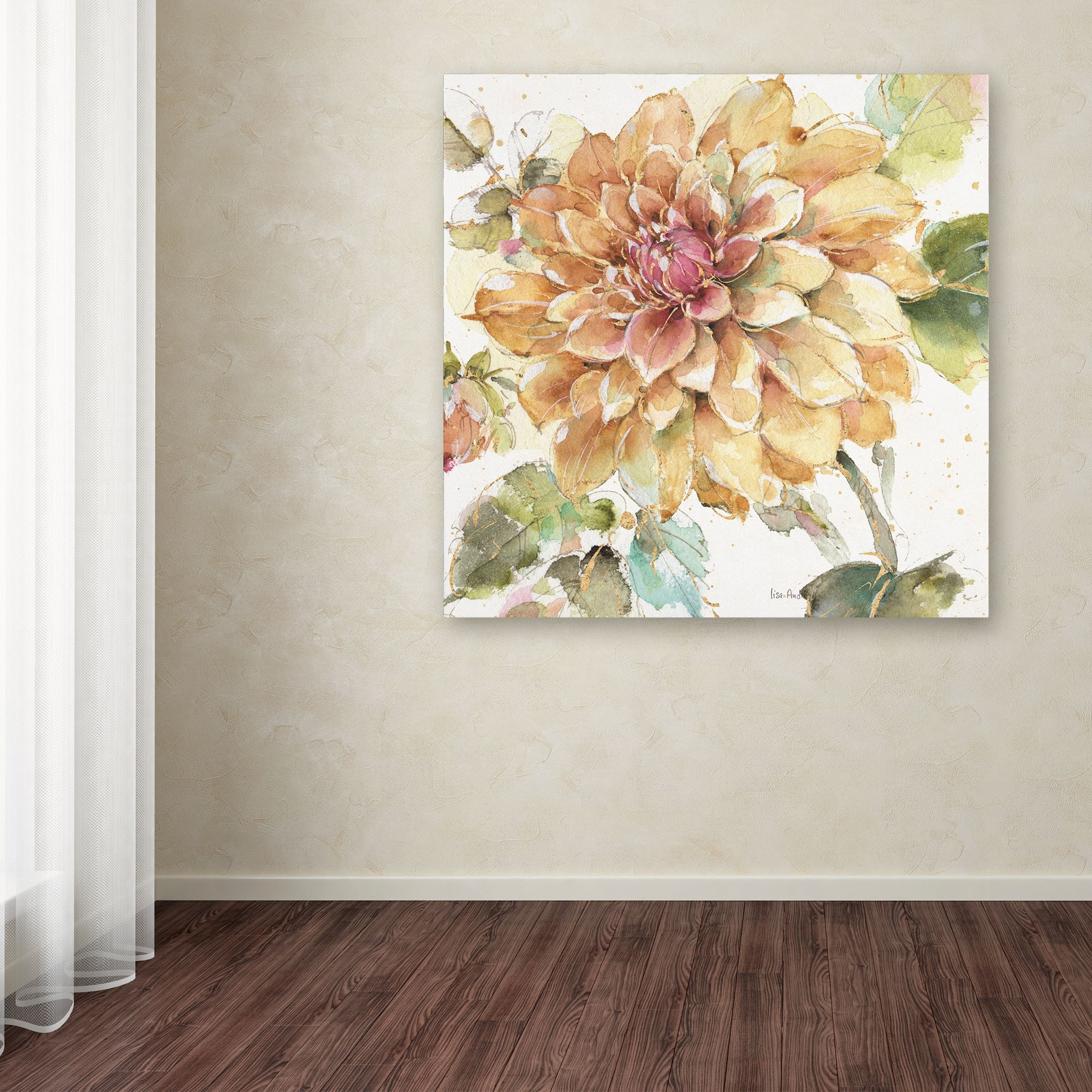 Trademark Fine Art 'Country Bloom V' Canvas Art by Lisa Audit