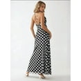 thumbnail image 6 of Audrey Polka V-Neck Maxi Dress, 6 of 6