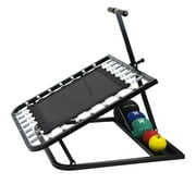 CanDo Adjustable Ball Rebounder, Set with Rectangular Rebounder, 5-Balls