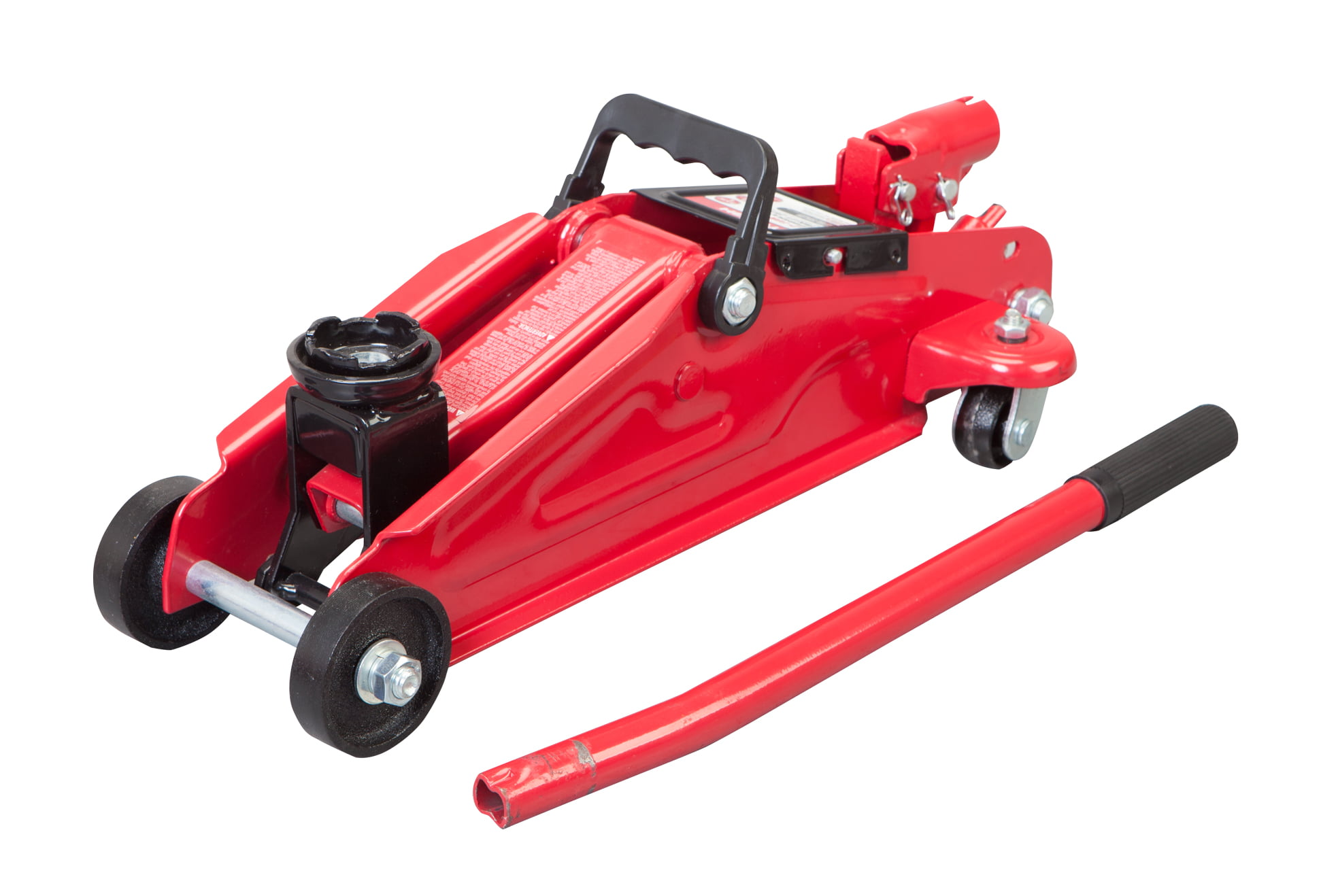 Torin Big Red T82012 2 Ton Hydraulic Swivel Trolley Floor Jack with Carry Case