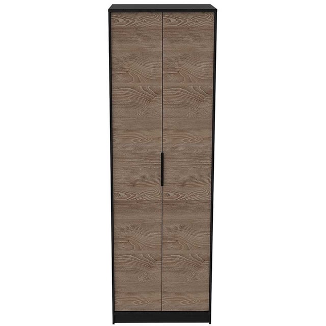 Armario RECAMARA Hodeco Aredhel CHOCOLATE 80X52.3X189cm