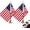 2 Pack, variant on Anley USA Car Flag & Flagpole with Air Suction Mount - American Flag (Set of 1)