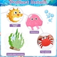 thumbnail image 3 of Ocean Bulletin Board Set Under the Sea Summer Classroom Bulletin Board Decoration Octopus Fish Animals Cutouts Ocean Wave Border Happy to Sea You Cutout for Education Craft Back to School Supply Decor, 3 of 7