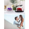 thumbnail image 2 of Maoww Preserved Flower Rose Never Withered Roses Handmade Fresh Flower Cover for Valentine's Day Anniversary Birthday Red, 2 of 5
