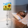 thumbnail image 4 of 12 Inch Wall Clock Battery Operated Silent Clock Decorative for Office, Kitchen, Outdoor, Living Room，Beautiful Flower Blooming in Sunflowers Field Elegant Pattern, 4 of 4