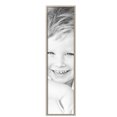 thumbnail image 2 of ArtToFrames 12" x 47" Silver Square with Beads Picture Frame, 12x47 inch Silver Wood Poster Frame (WOM-5286),  Pack, 2 of 8