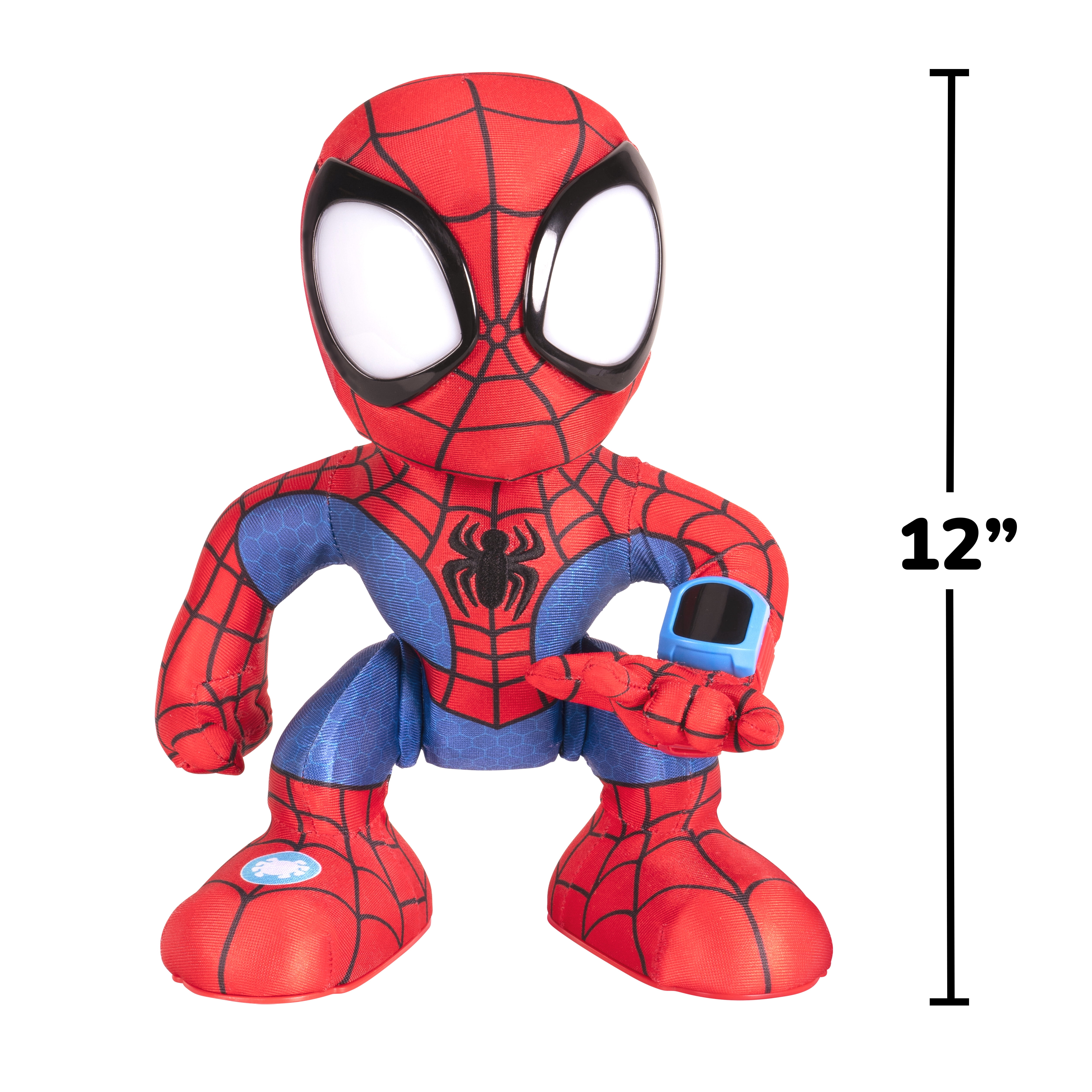 Spidey And His Amazing Friends - Feature Plush 12 inch Amazing Flip Spidey Toddler Toy