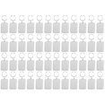 thumbnail image 2 of 60 Pcs Acrylic Photo Frame Keyring Transparent Hanging Photo Insert Keychains, 2 of 3
