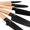 thumbnail image 4 of BergHOFF Ron Stainless Steel 6pc Knife Block Set, Natural, 4 of 9