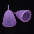 thumbnail image 3 of Copa menstrual, 2 piezas/juego de silicona reutilizable para mujer, copa menstrual de silicona, copa femenina, tecnología de vanguardia, 3 of 3