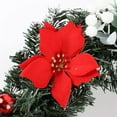 thumbnail image 3 of 15.7 inch Christmas Wreaths Garlands Swags for Front Door Hanger Outdoor with Battery Powered LED Light String Hanging Garland Holiday Home Decorations, 3 of 6