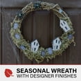 thumbnail image 5 of Haunted Hill Farm 15 in Natural Wreath with Tombstones and Houses, HHWRTHTOMB-0BR, 5 of 10