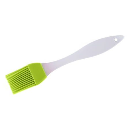 

Silicone BBQ Sauce Oil Brush Handle Cake Butter Pastry Cook Baking Barbeque Tool Green Silicone + Plastic