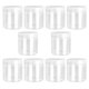 thumbnail image 1 of Botellas de plástico transparente de 140 ml, latas de forma redonda, frascos de contenedores vacíos a prueba de fugas para uso diario, 1 of 5
