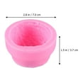 thumbnail image 2 of KAKOWELY 2 moldes de silicona para gelatina, fondant, bolas de helado y adornos para cupcakes., 2 of 5
